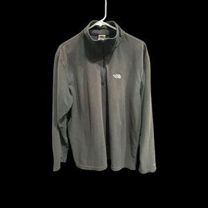 The North Face Men's Black 1/4 Zip Fleece Pullover L/G Size